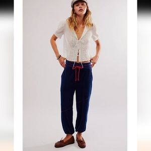 Free People Gimme More Jogger XS NWT Loungewear Casual Relaxed